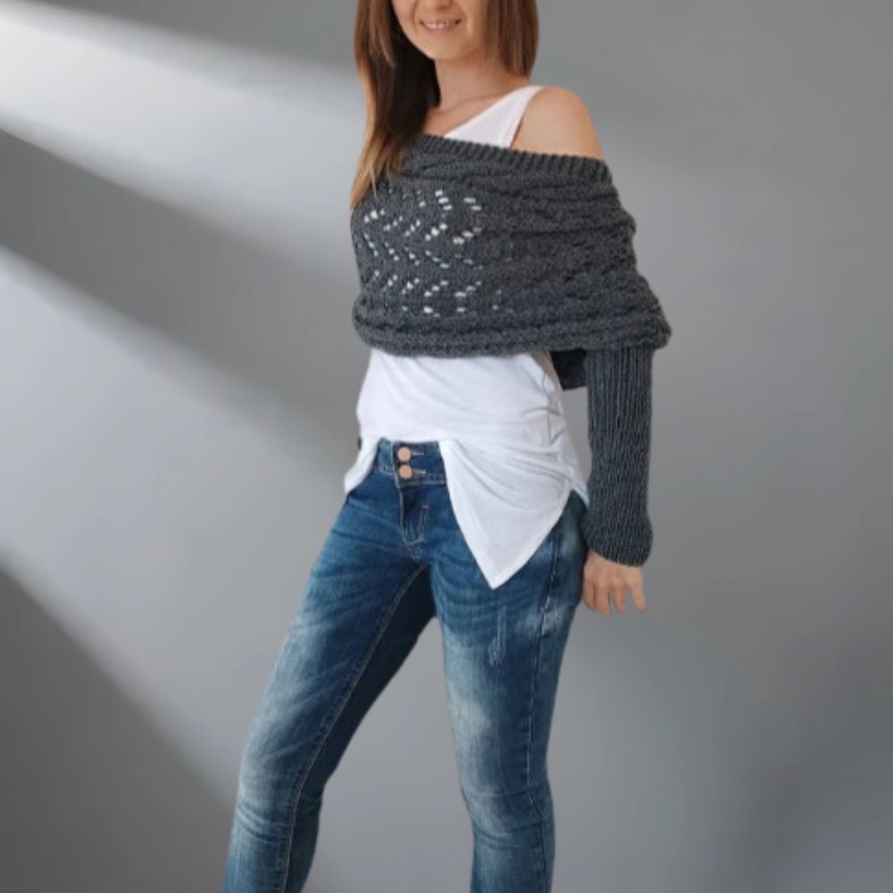 Genica | Knitted Scarf for Cold Weather Protection