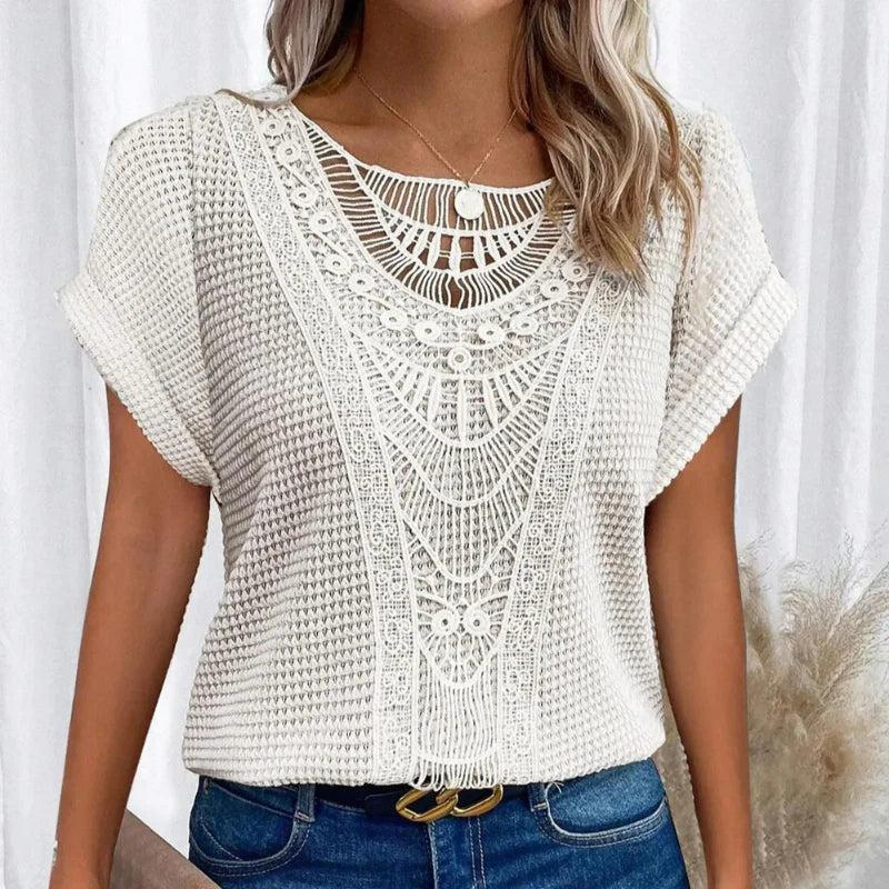 AURA - DELICATE TEXTURED BLOUSE