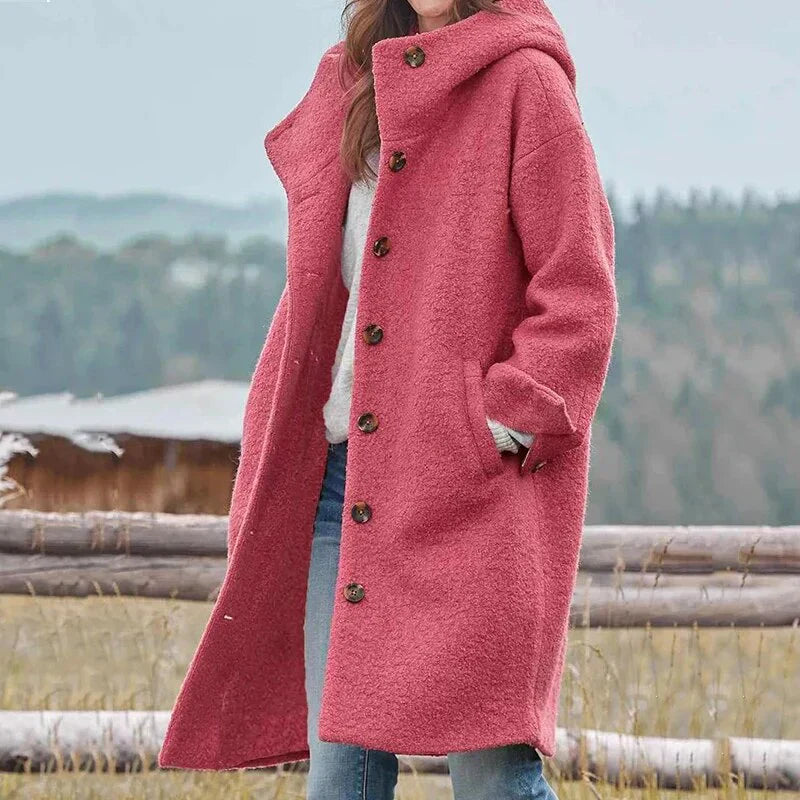 Sarah™ Warm Hooded Coat