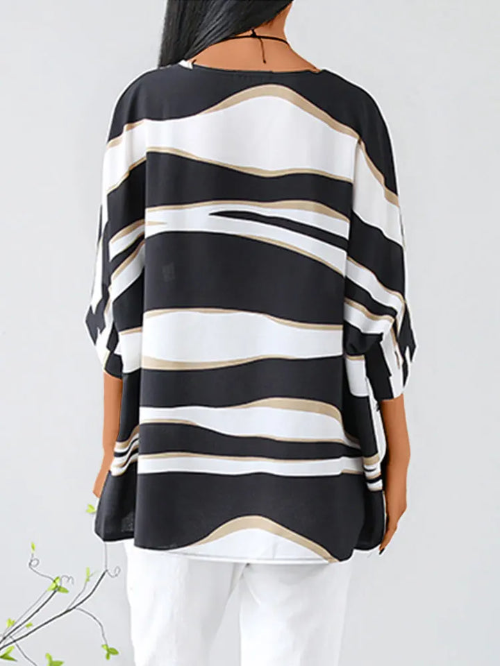 Paesyn – Stylish Blouse with O Neck