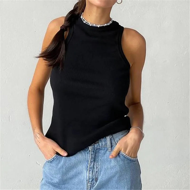 Top Casual Without Sleeves