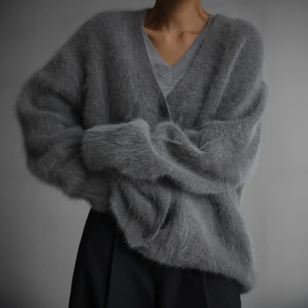 DAHLIA | Elegant oversized cardigan