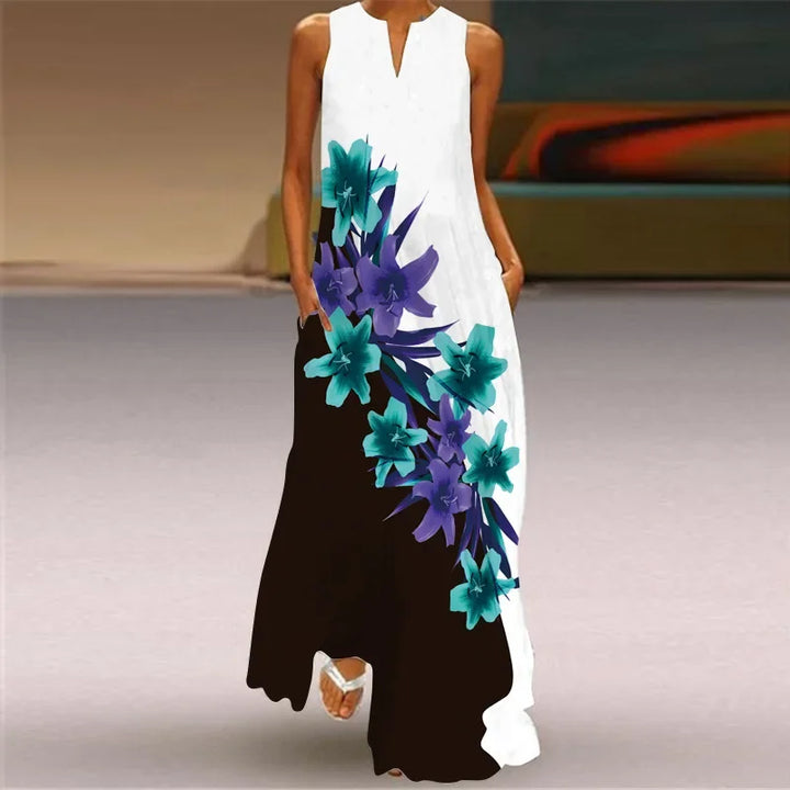 MONICA – MAXI DRESS BLOOM IN SILENCE