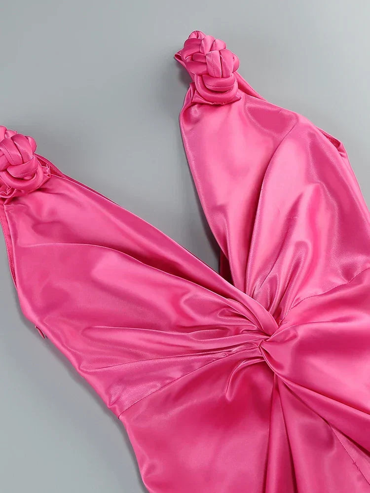 Zoey | Maxi Dress Without Sleeves with Delicate Pleats