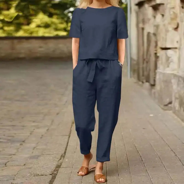 Lily | Linen Two-Piece Set