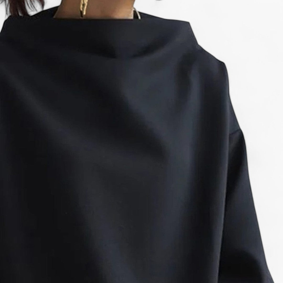 LAIMA | Soft Sweater with High Collar