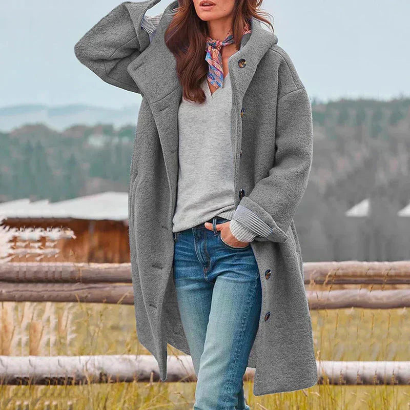 Sarah™ Warm Hooded Coat