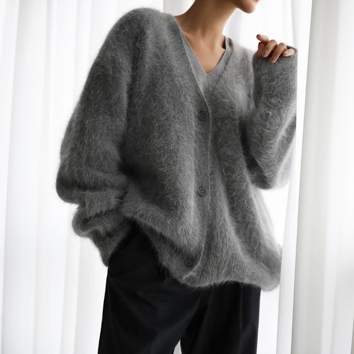 DAHLIA | Elegant oversized cardigan