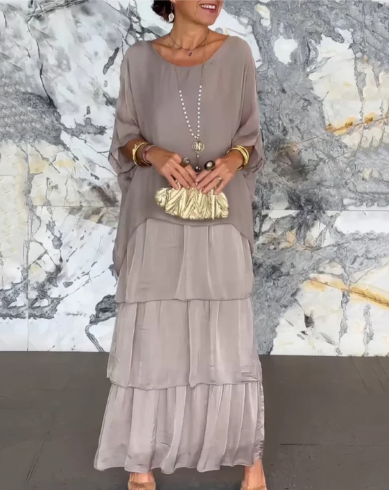 NOA – ELEGANT MAXI DRESS FOR COVERING THE BELLY