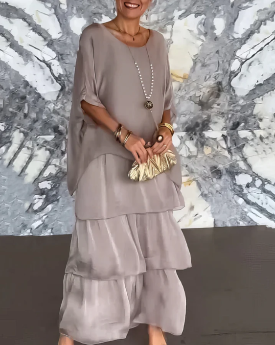 NOA – ELEGANT MAXI DRESS FOR COVERING THE BELLY