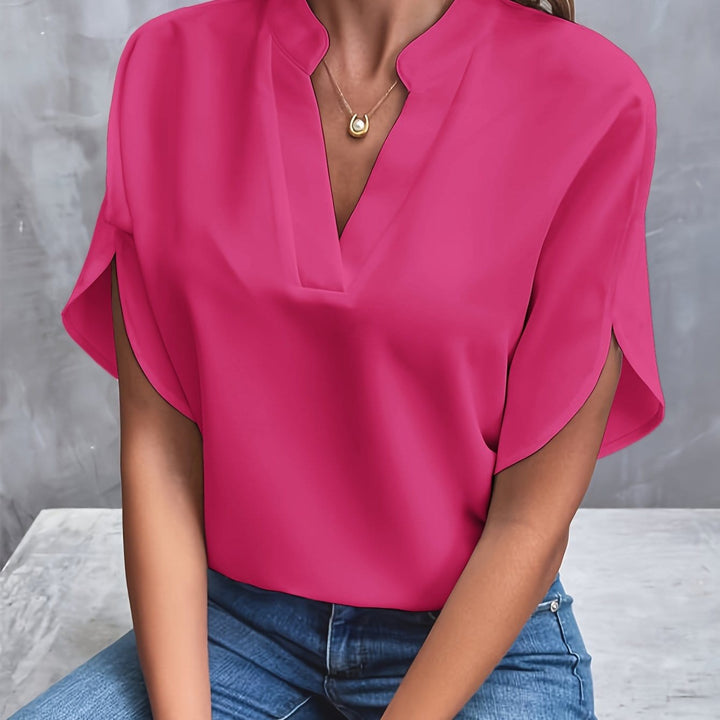 JULITA | Elegant Blouse with Drapes