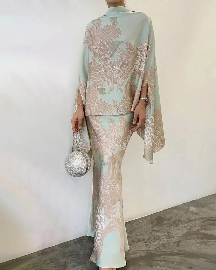 ALTHEA – OVERSIZED PRINTED AND STYLISH SUIT