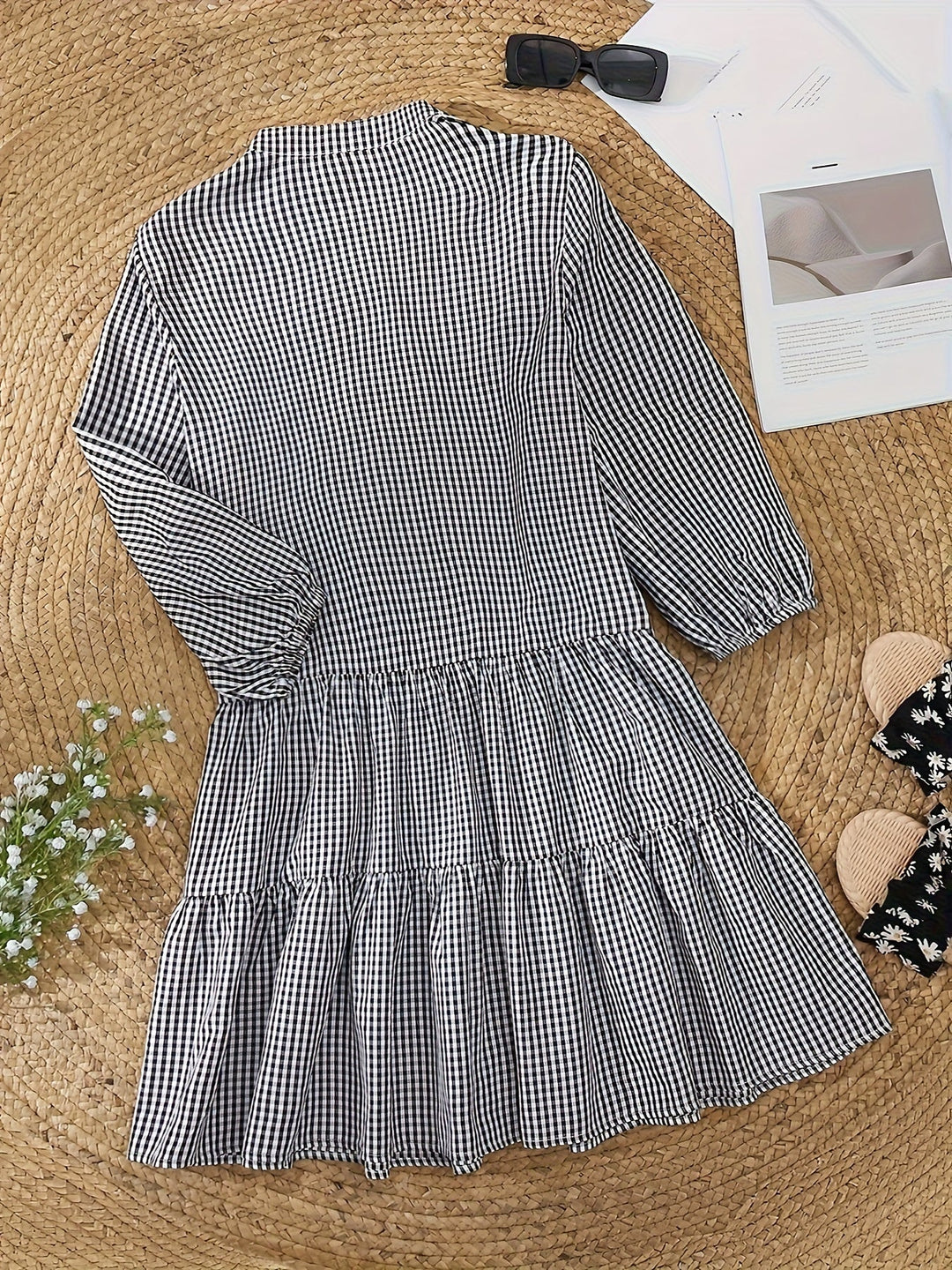 Striped Dress - Rose