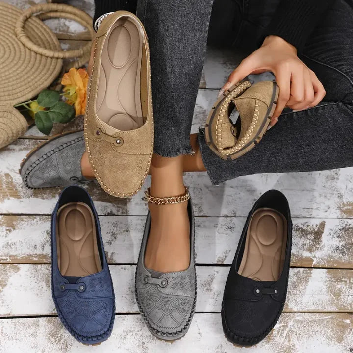 Afina | Casual Non-Slip Leather Shoes