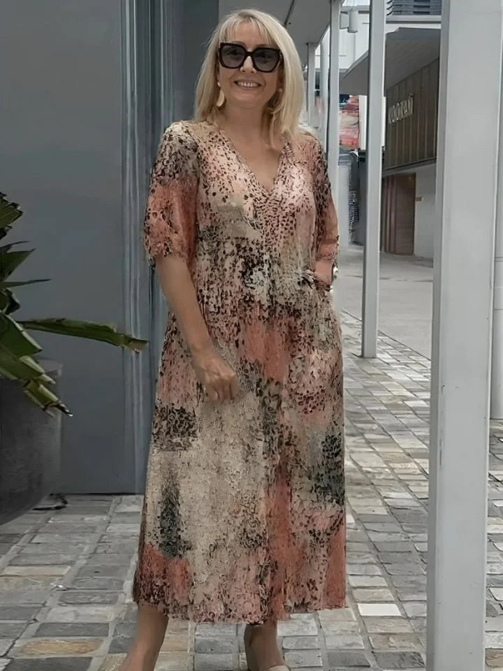 SUSAN – BOHO MIDI DRESS CAREFREE