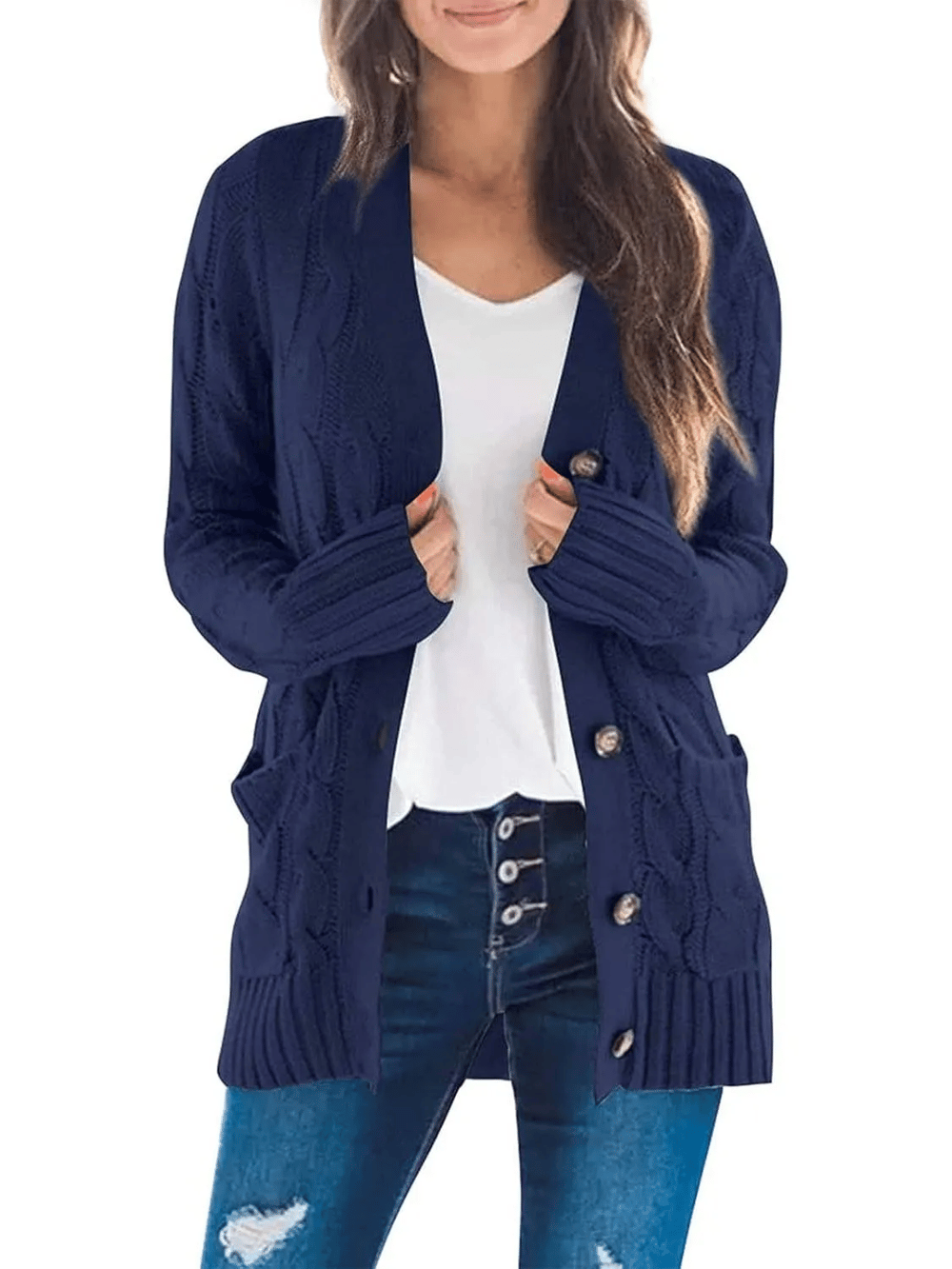 MARZENA | Comfortable Knitted Cardigan