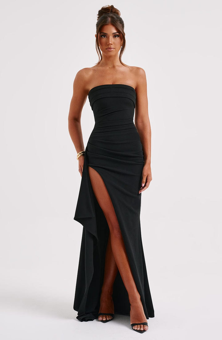 FALLON – ELEGANT MAXI DRESS WITHOUT STRAPS