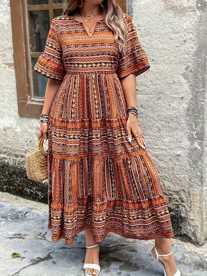 Marina - Fluid Ethnic Dress