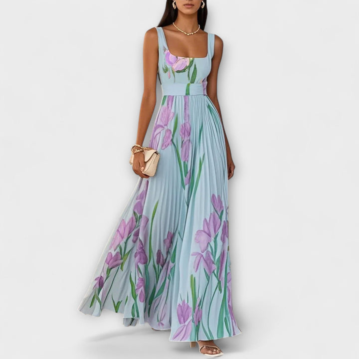 SOFIA – MAXI ELEGANCE DRESS IN BLOOMS