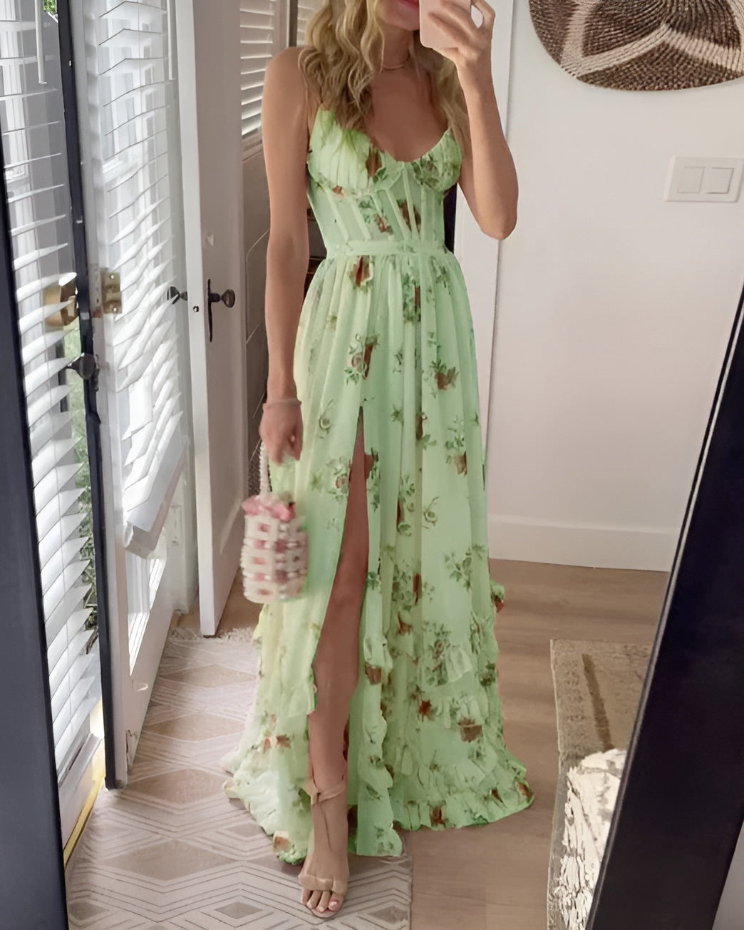 CHLOE – MAXI DRESS BLOOMING WHISPER