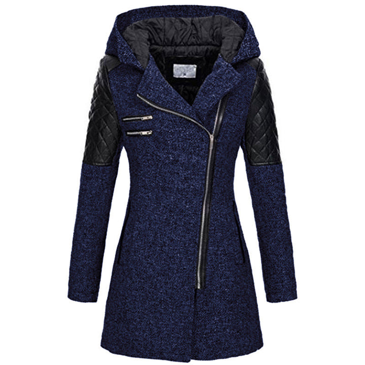 Zoë™ – Elegant Winter Jacket with Asymmetrical Zipper