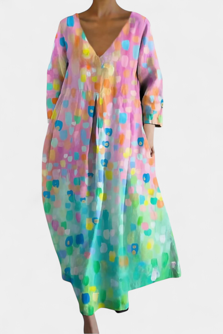 NAOMI – ART BLOOM DRESS