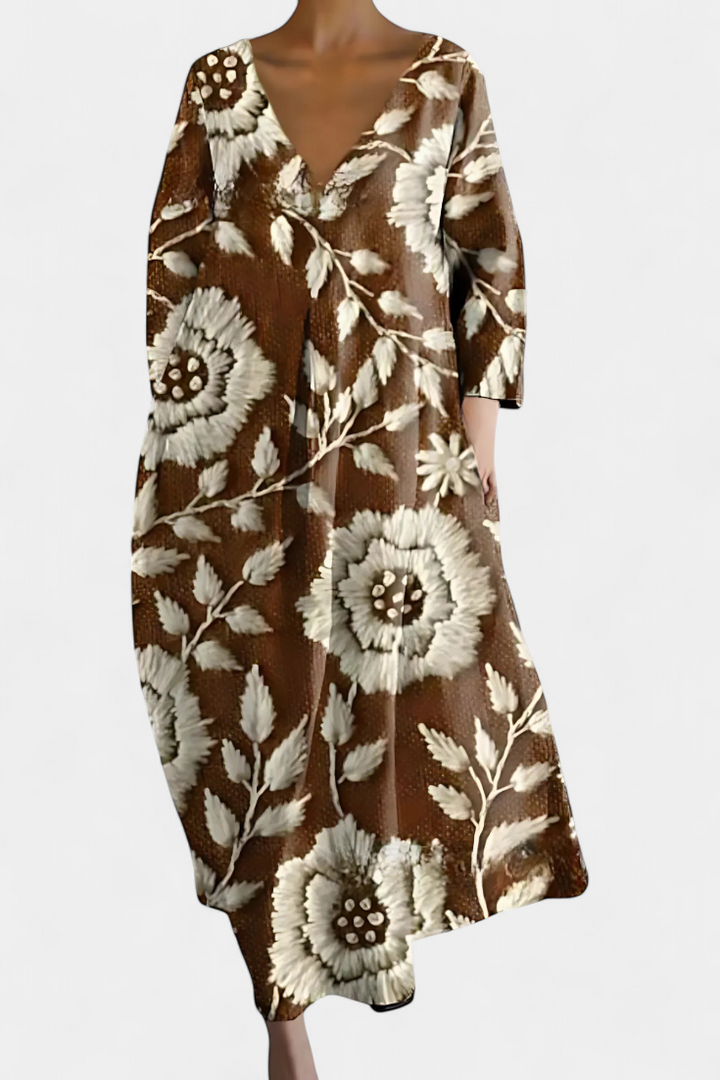 NAOMI – ART BLOOM DRESS