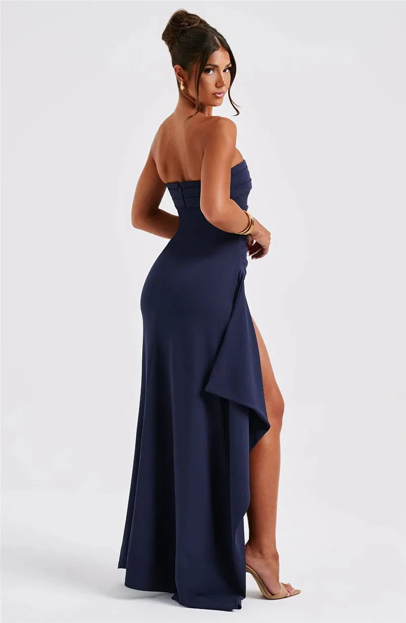 FALLON – ELEGANT MAXI DRESS WITHOUT STRAPS