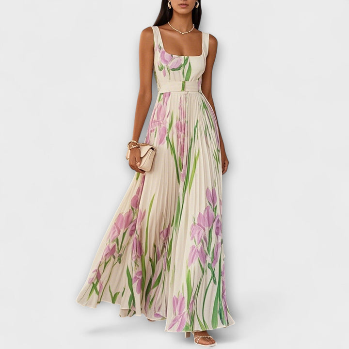 SOFIA – MAXI ELEGANCE DRESS IN BLOOMS