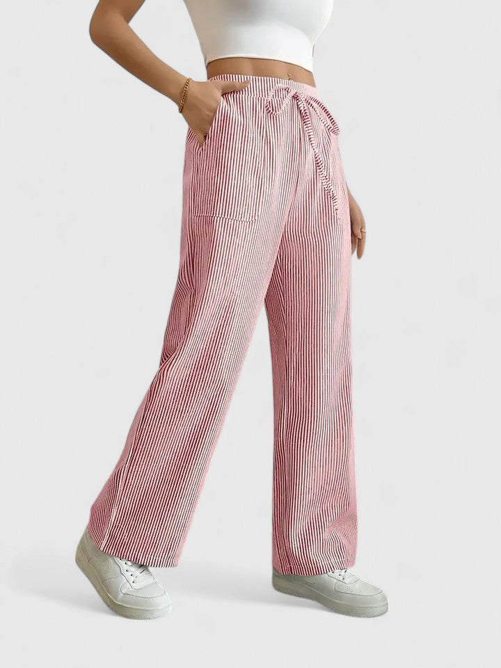 SIERRA – STRIPED FLOW LOUNGE PANTS