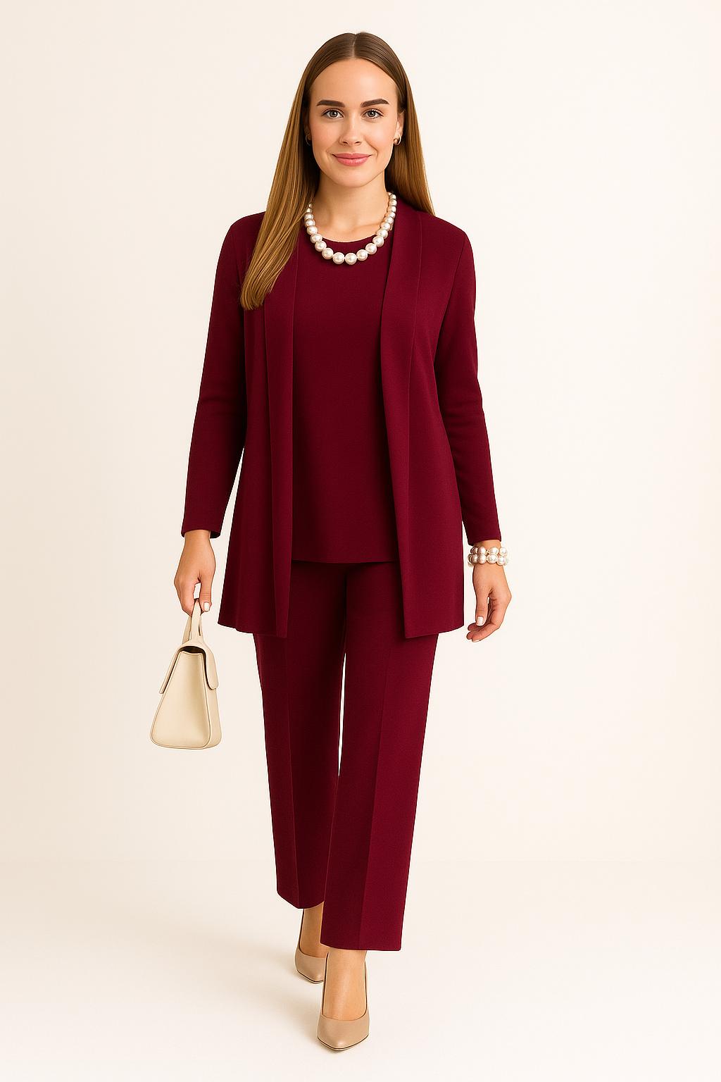 Donna | Top and Trousers Set