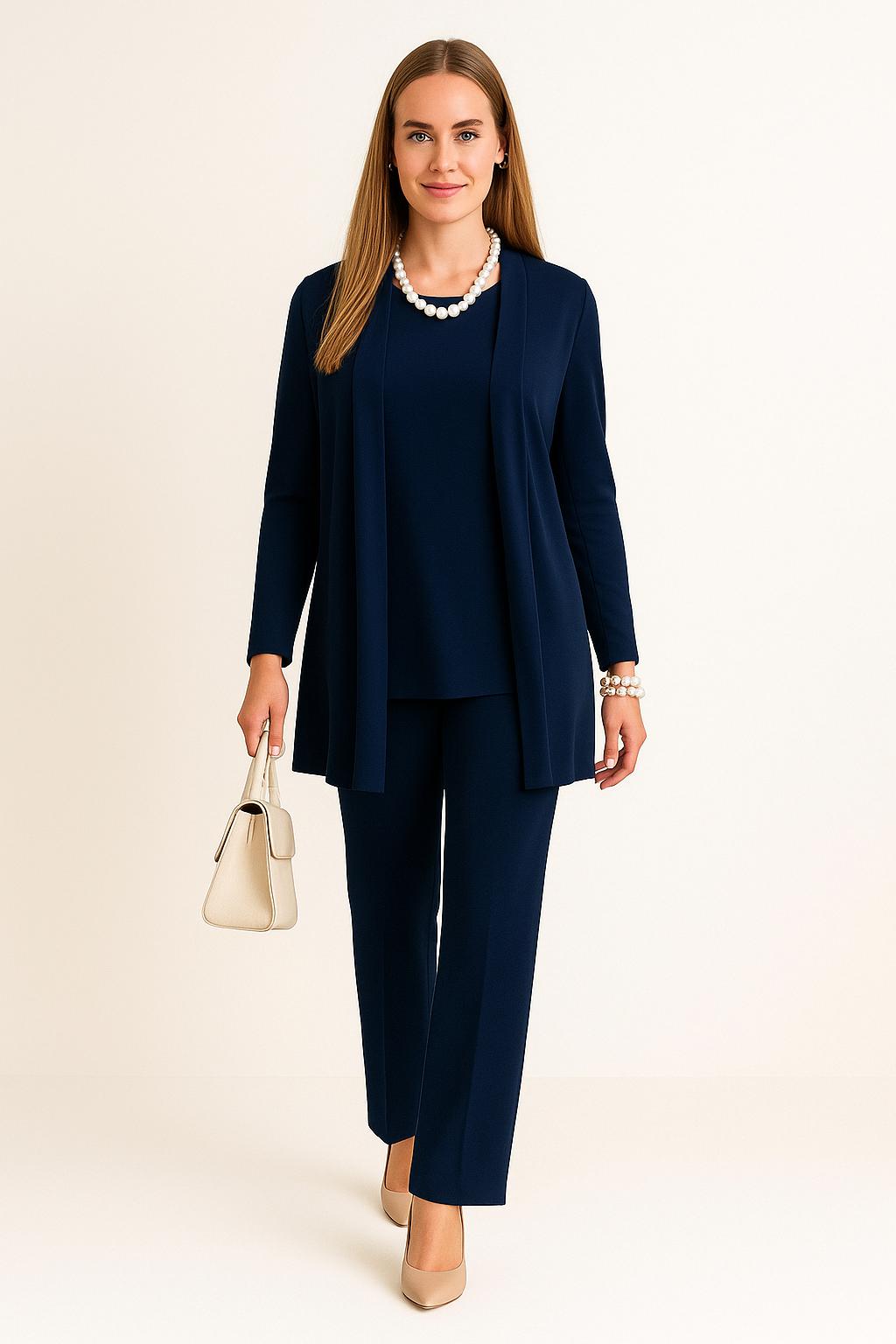 Donna | Top and Trousers Set