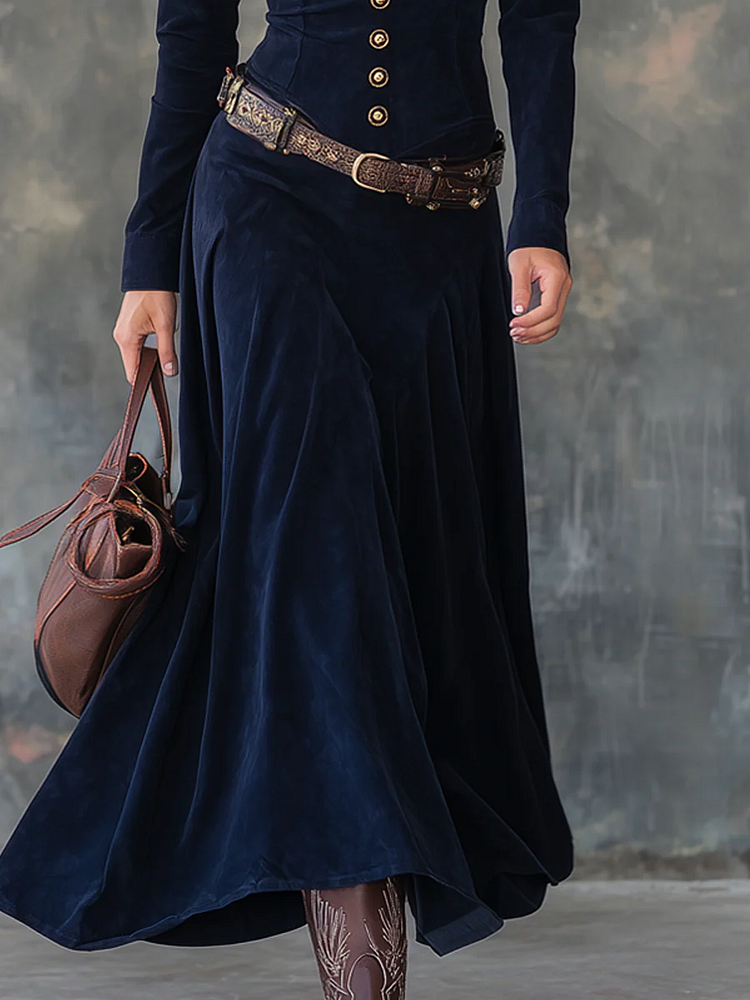 Dixie | Vintage Style Long Dress