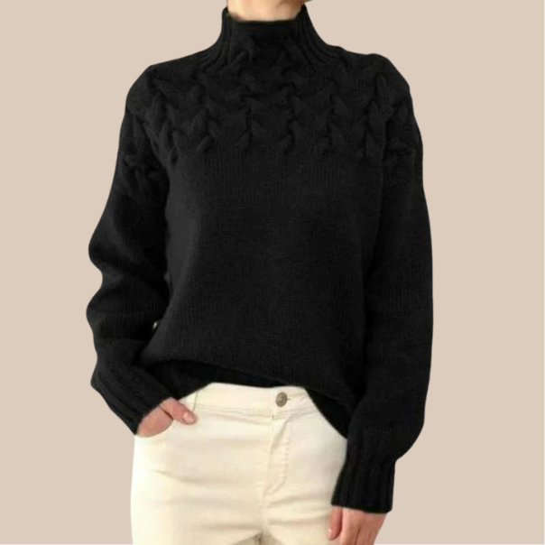 Ella - High Neck Sweater
