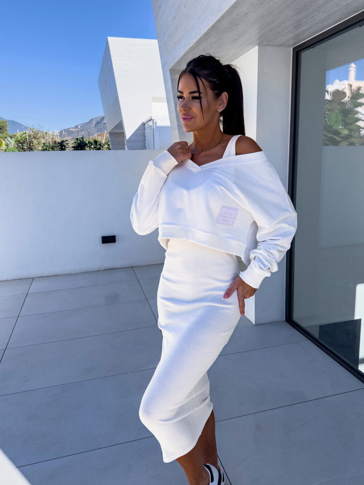 Olivia | Casual Hoodie & Dress Set