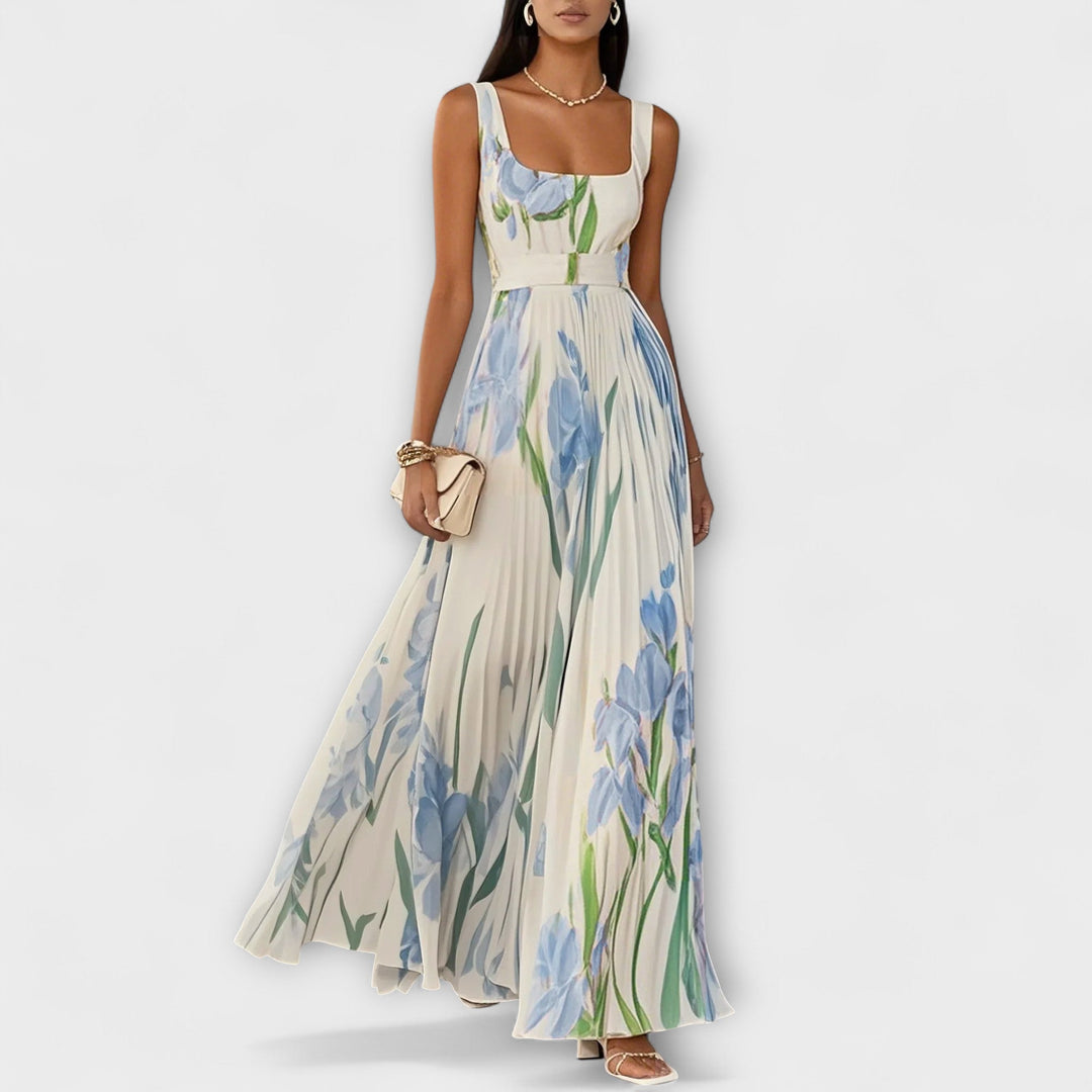 SOFIA – MAXI ELEGANCE DRESS IN BLOOMS