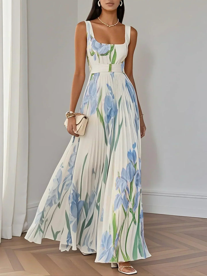 LILA – ELEGANT MAXI DRESS WITH FLOWERS