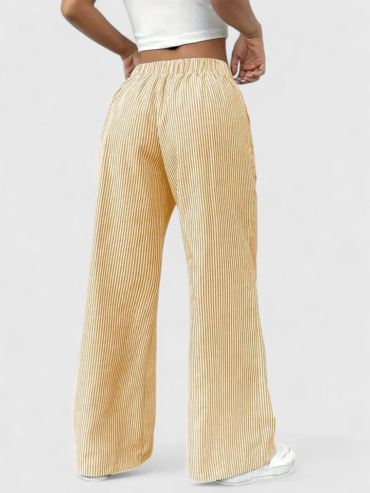 SIERRA – STRIPED FLOW LOUNGE PANTS