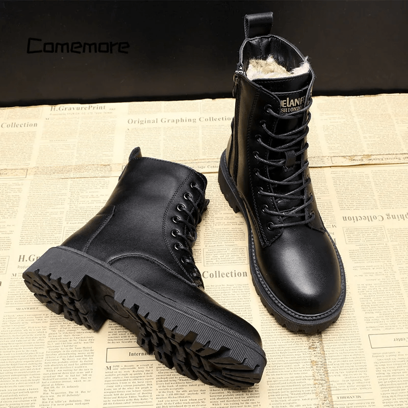 Helena™ - Lace-up Ankle Boots with Padded Interior