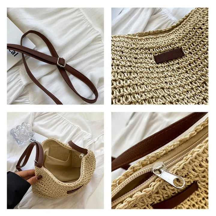 DARIA | Straw Shoulder Bag
