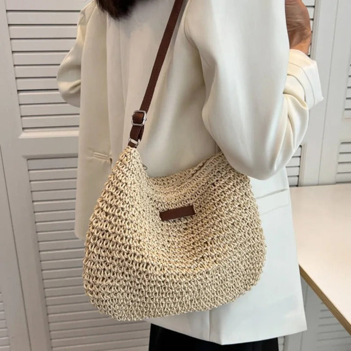 DARIA | Straw Shoulder Bag