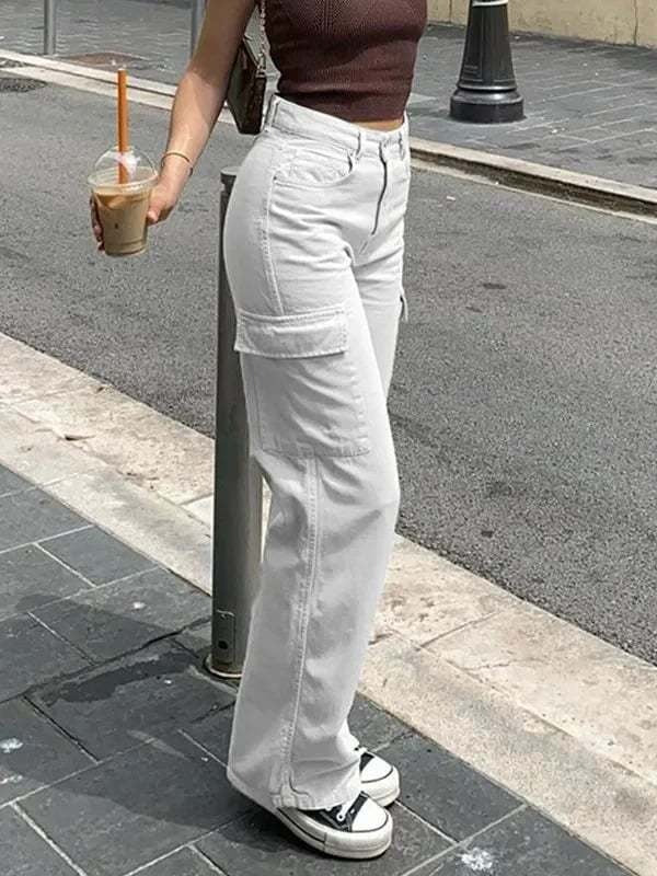 JADWIGA – ADJUSTABLE CARGO PANTS FOR WOMEN