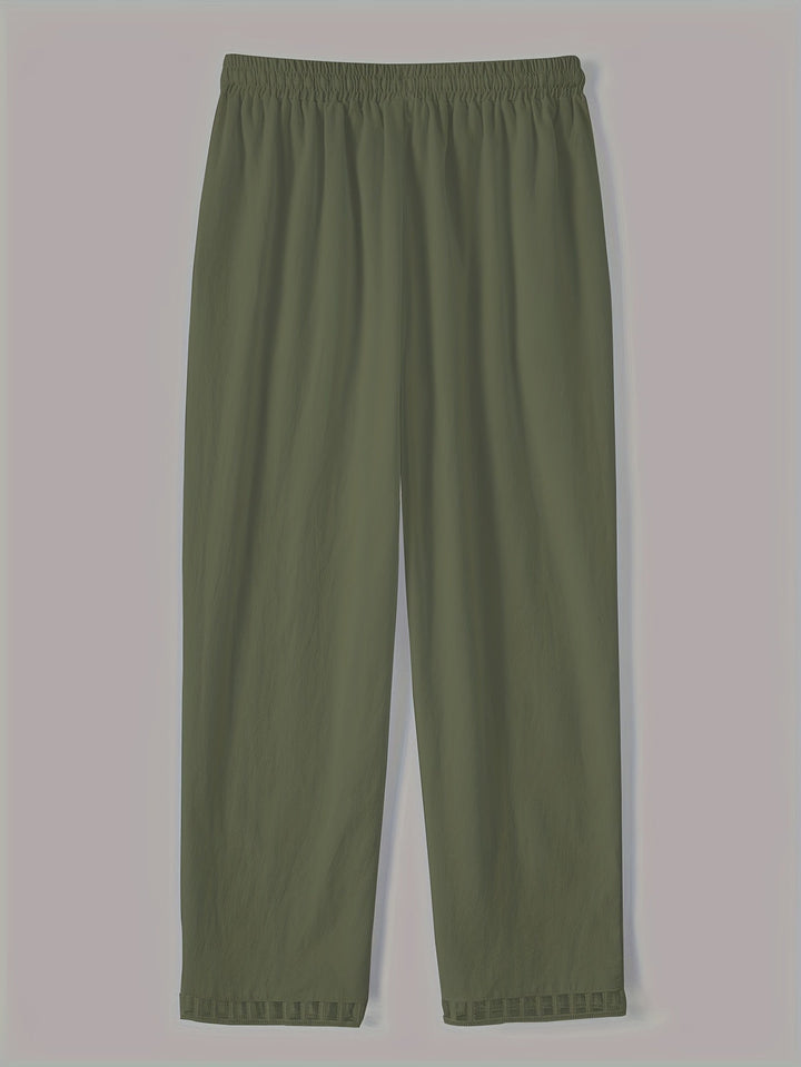 Wren – Relaxed Fit Trousers with Contrast Details