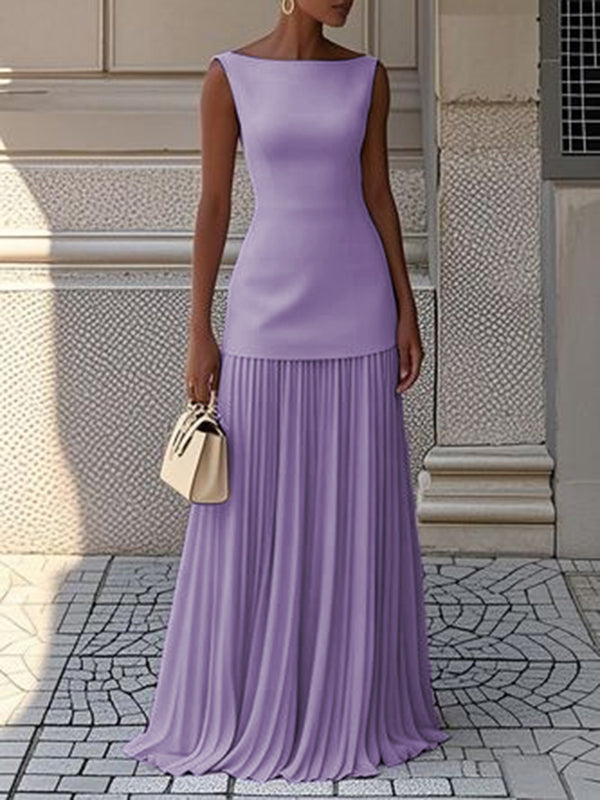 JULIET – MAXI DRESS WITHOUT SLEEVES WITH TIMELESS ELEGANCE