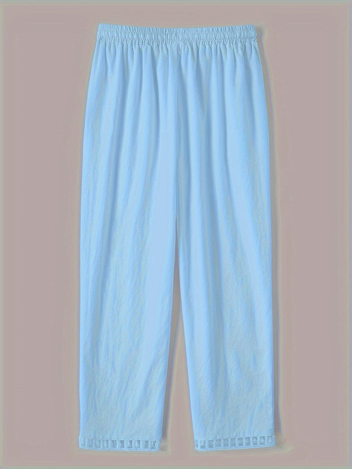 Wren – Relaxed Fit Trousers with Contrast Details