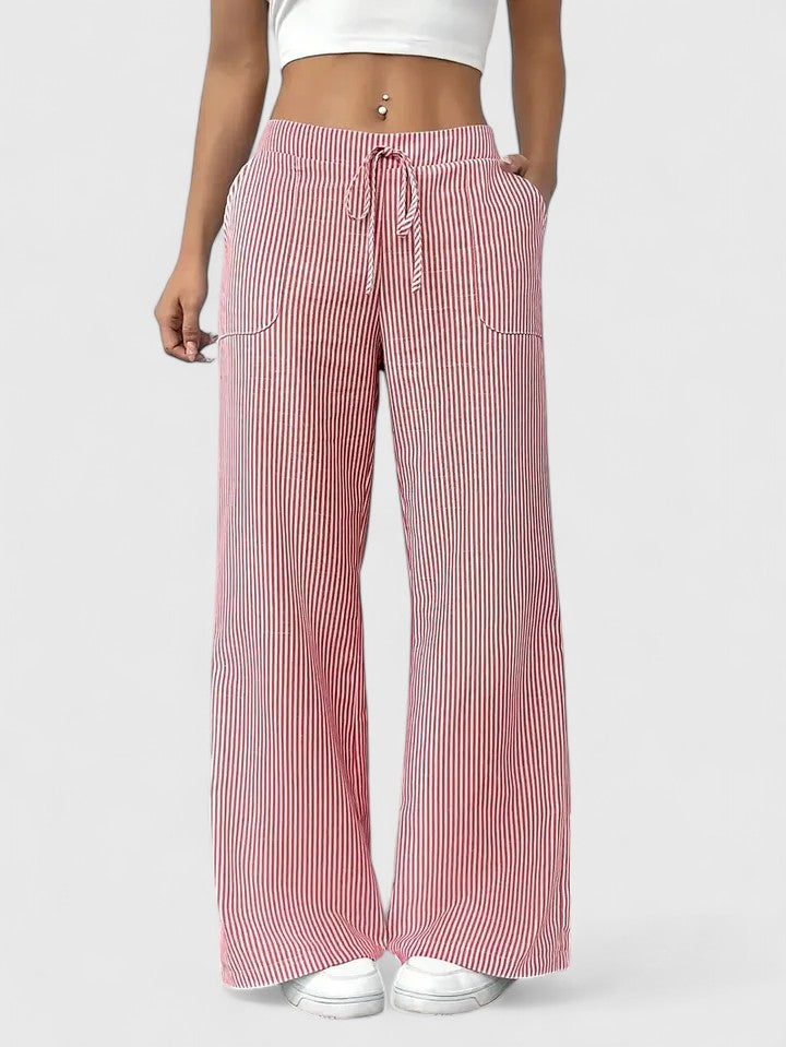 SIERRA – STRIPED FLOW LOUNGE PANTS