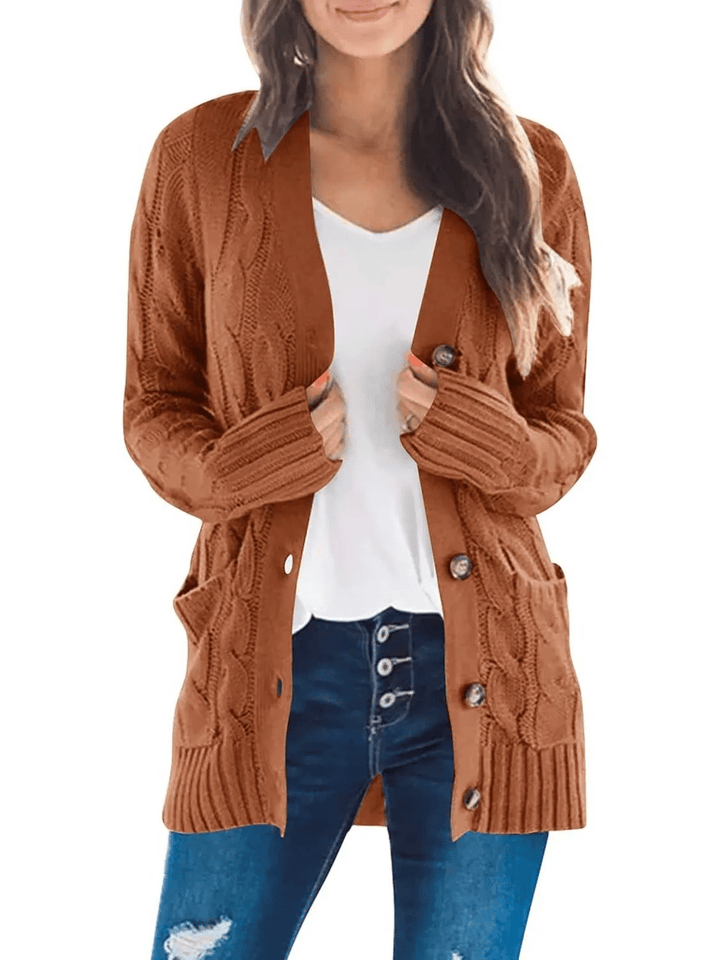 MARZENA | Comfortable Knitted Cardigan