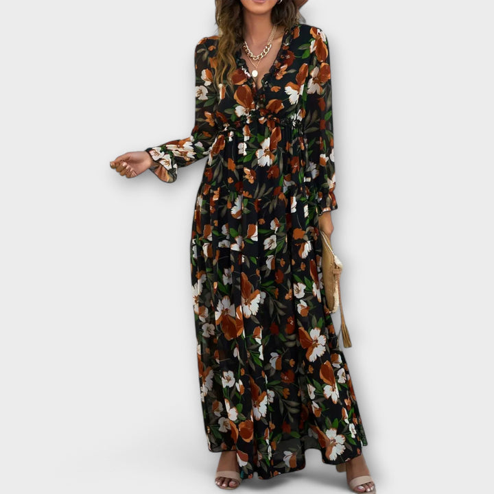 LILA – MAXI DRESS SECRET GARDEN