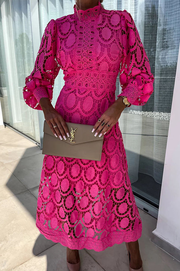 ROSHEL - ELEGANT LACE DRESS