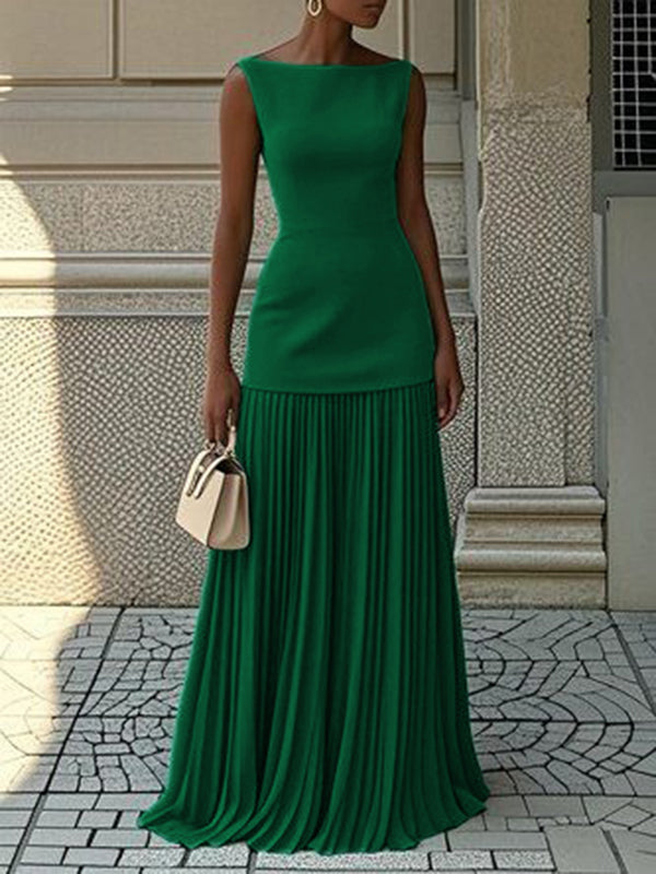JULIET – MAXI DRESS WITHOUT SLEEVES WITH TIMELESS ELEGANCE